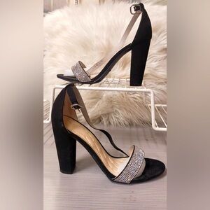 Women’s bamboo block style heels